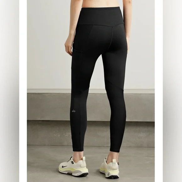 Alo Airlift Ribbed High-Waist Enchancted Legging - Picture 2 of 8